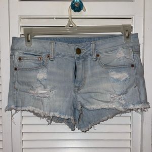 Short denim cut off shorts from American Eagle